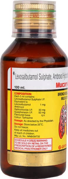 Mucaryl Ls Bottle Of 100ml Syrup