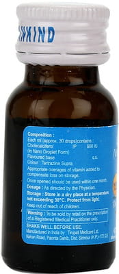 D3 Must Forte 800iu Bottle Of 15ml Drops