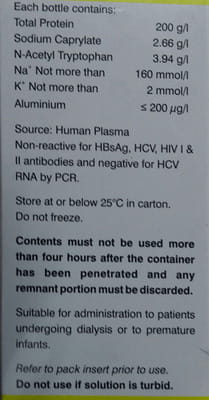 Alburel T Bottle Of 100ml Infusion