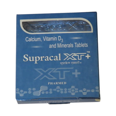 Supracal Xt Plus Strip Of 15 Tablets