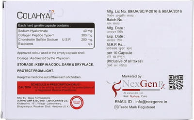 Colahyal Strip Of 10 Capsules
