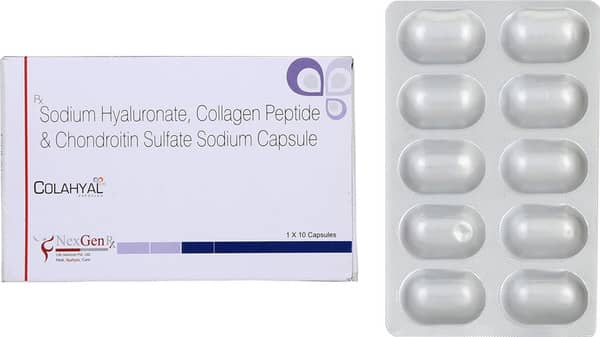 Colahyal Strip Of 10 Capsules