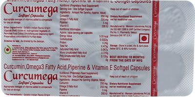 Curcumega Strip Of 10 Capsules