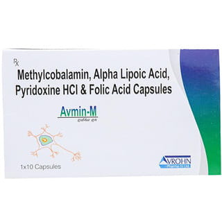 Avmin M Strip Of 10 Capsules