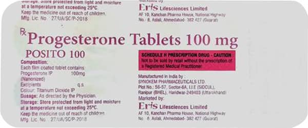 Posito 100Mg Strip Of 10 Tablets