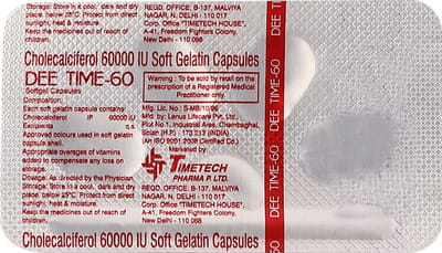 Dee Time 60k Strip Of 4 Capsules