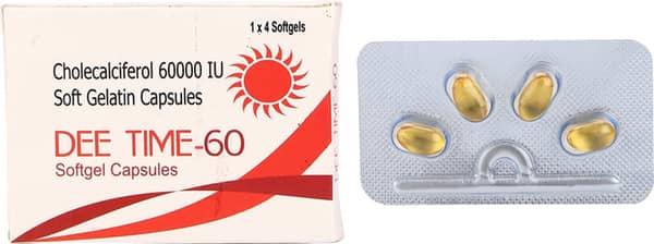Dee Time 60k Strip Of 4 Capsules