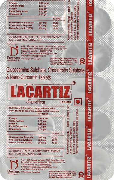Lacartiz Strip Of 10 Tablets