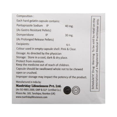 Wegapan Dsr Strip Of 10 Capsules