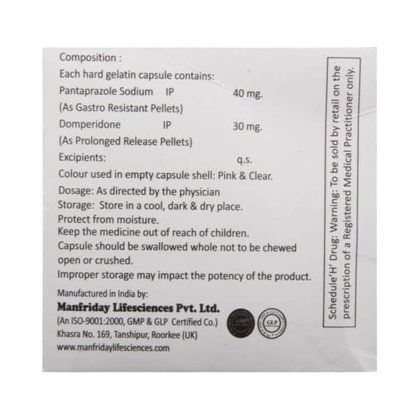 Wegapan Dsr Strip Of 10 Capsules