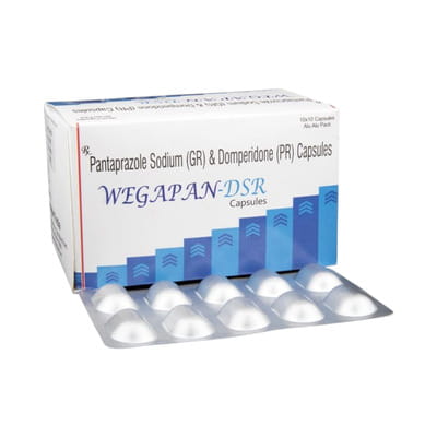 Wegapan Dsr Strip Of 10 Capsules