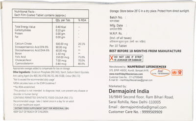 Cal Sbs Strip Of 10 Tablets