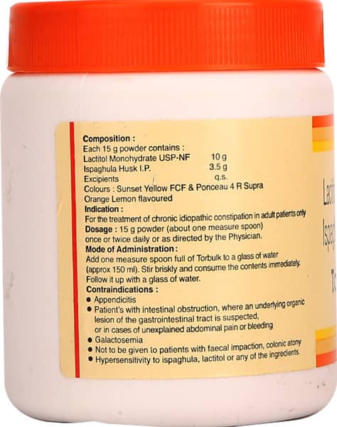 Torbulk Bottle Of 180gm Oral Powder