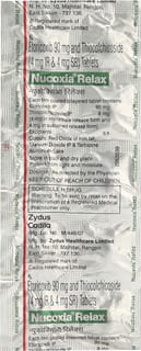 Nucoxia Relax Strip Of 10 Tablets