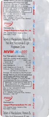 Nvm M12 Od Strip Of 10 Tablets