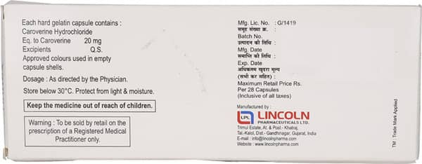 Tinnex Strip Of 28 Capsules