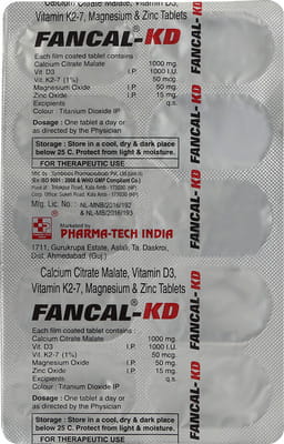 Fancal Kd Strip Of 10 Tablets