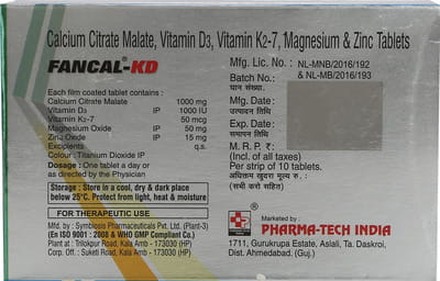 Fancal Kd Strip Of 10 Tablets
