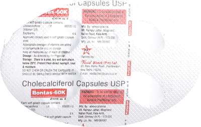 Bontas 60k Strip Of 4 Capsules