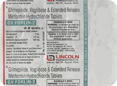 Gv Forlin 2mg Strip Of 10 Tablets