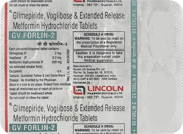 Gv Forlin 2mg Strip Of 10 Tablets