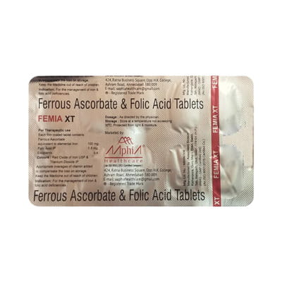 Femia Xt Strip Of 10 Tablets