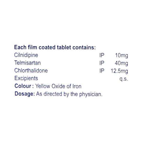 Telicad 3D Strip Of 10 Tablets