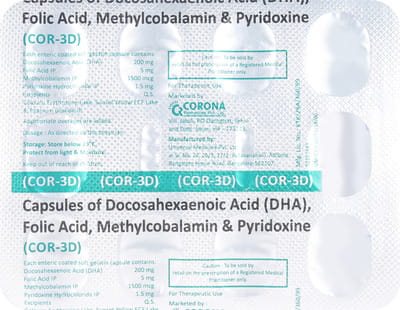 Cor 3d Strip Of 10 Capsules