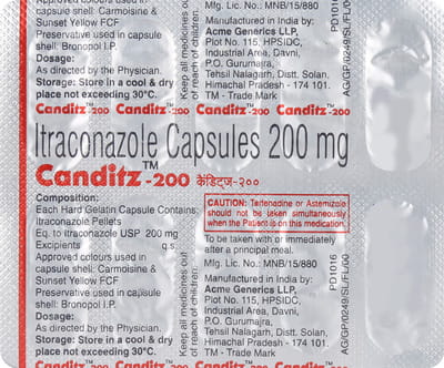 Canditz 200mg Strip Of 10 Capsules