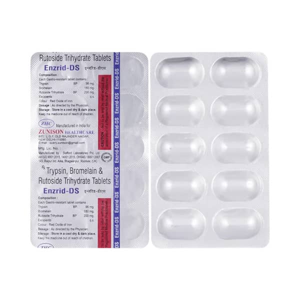 Enzrid Ds Strip Of 10 Tablets