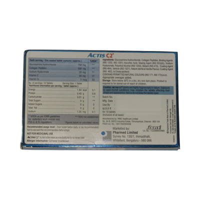 Actis C2 Strip Of 10 Tablets