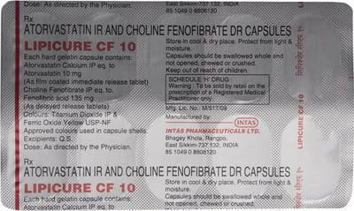 Lipicure Cf 10 Strip Of 10 Capsules