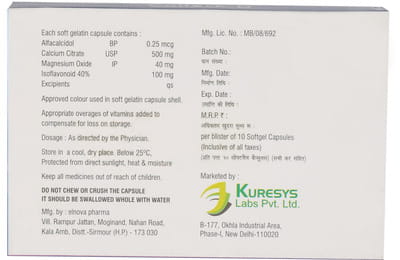 Caltock D Strip Of 10 Capsules