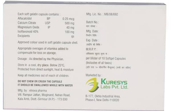 Caltock D Strip Of 10 Capsules