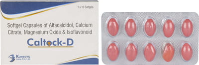 Caltock D Strip Of 10 Capsules