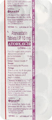 Atorkav 10 Strip Of 10 Tablets
