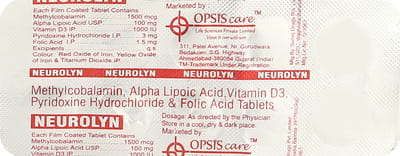 Neurolyn Strip Of 10 Tablets