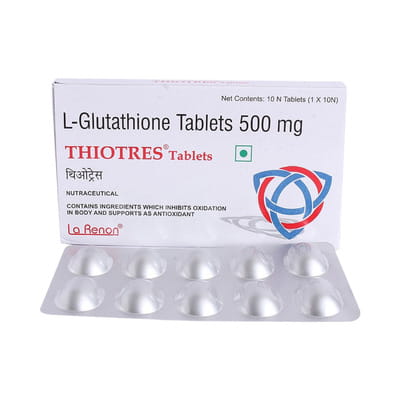 Thiotres 500mg Strip Of 10 Tablets