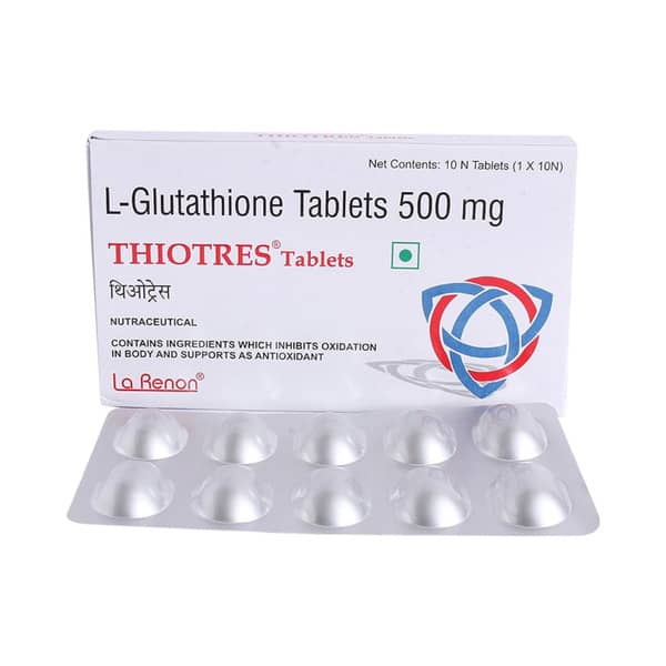 Thiotres 500mg Strip Of 10 Tablets