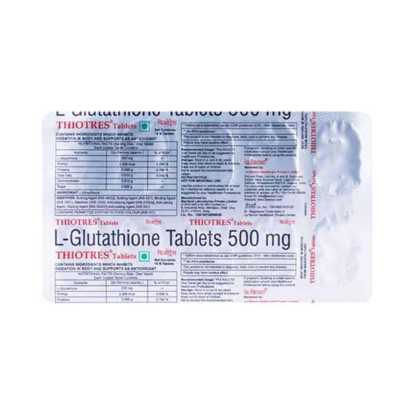 Thiotres 500mg Strip Of 10 Tablets