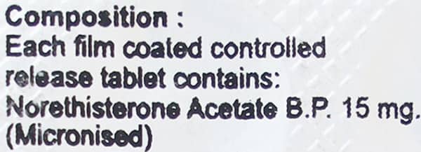 Smartinor Cr 15 Strip Of 5 Tablets