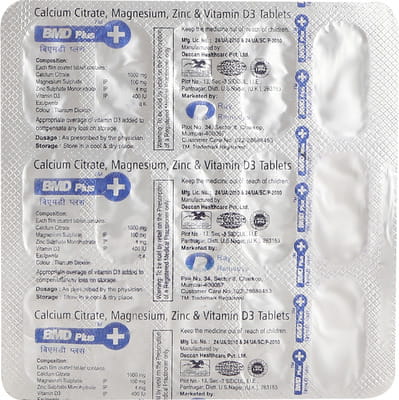 Bmd Plus Strip Of 15 Tablets