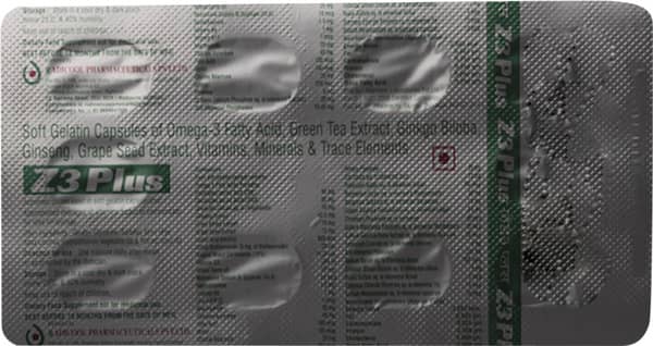 Z3 Plus Strip Of 10 Capsules