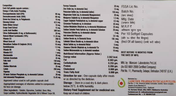 Z3 Plus Strip Of 10 Capsules