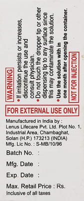 Lub Plus Bottle Of 10ml Eye Drops