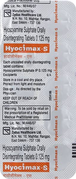 हायोसिमैक्स-एस टैबलेट