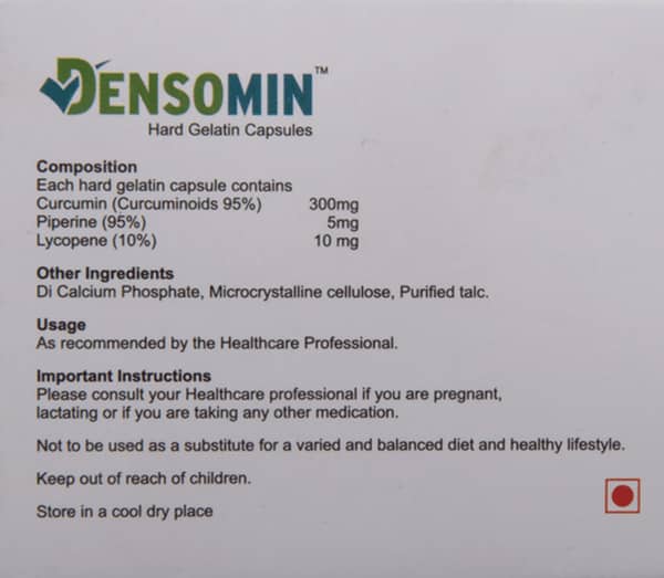 Densorin Buy Densomin Strip Of 10 Capsules Online & Save Up to 24% at PharmEasy