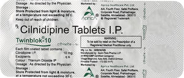 Twinblok 10 Strip Of 10 Tablets