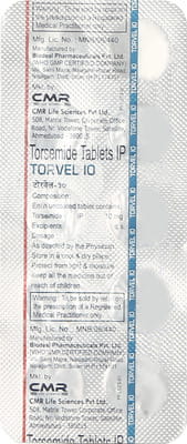 Torvel 10mg Strip Of 10 Tablets