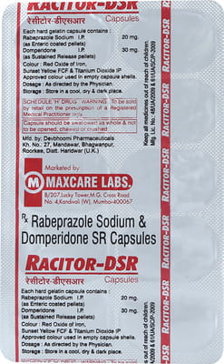 Racitor Dsr Strip Of 10 Capsules